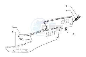 Hexagon 250 GT drawing Lower side panels