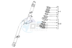 Hexagon 250 GT drawing Steering bearing ball tracks