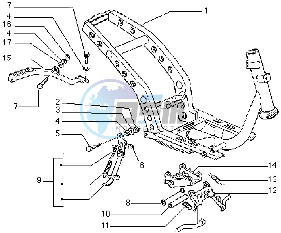 Chassis - Central stand