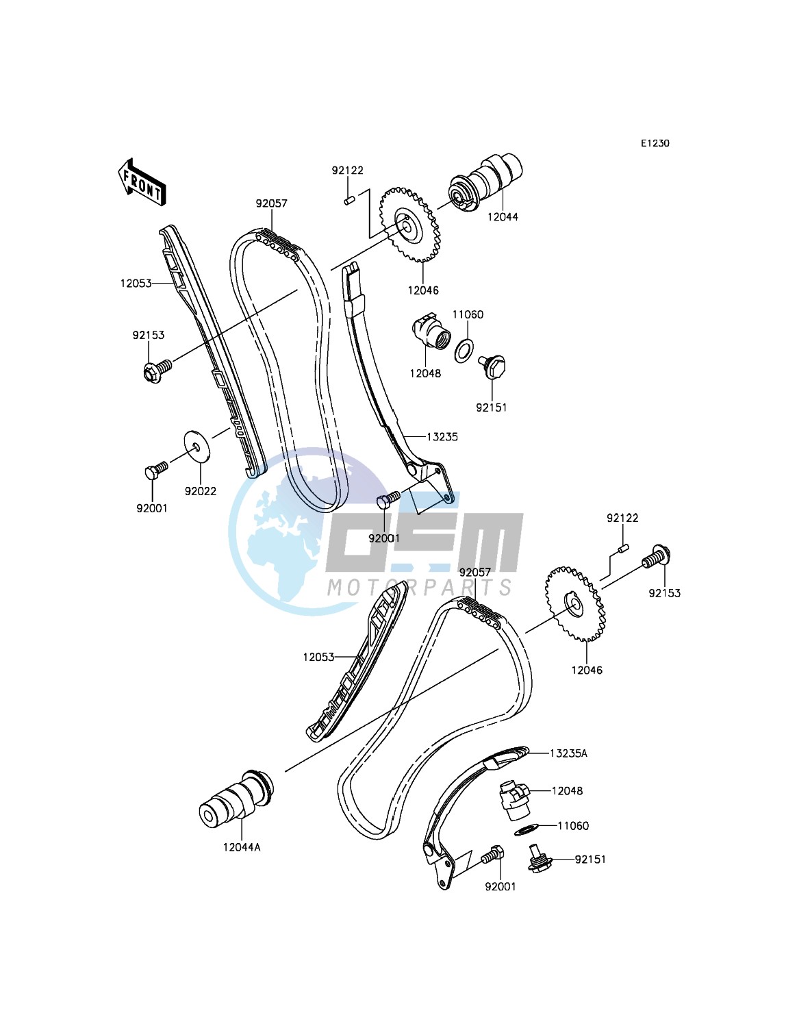 Camshaft(s)/Tensioner