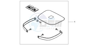 NSS250 JAZZ drawing PANEL SET*PB257M*