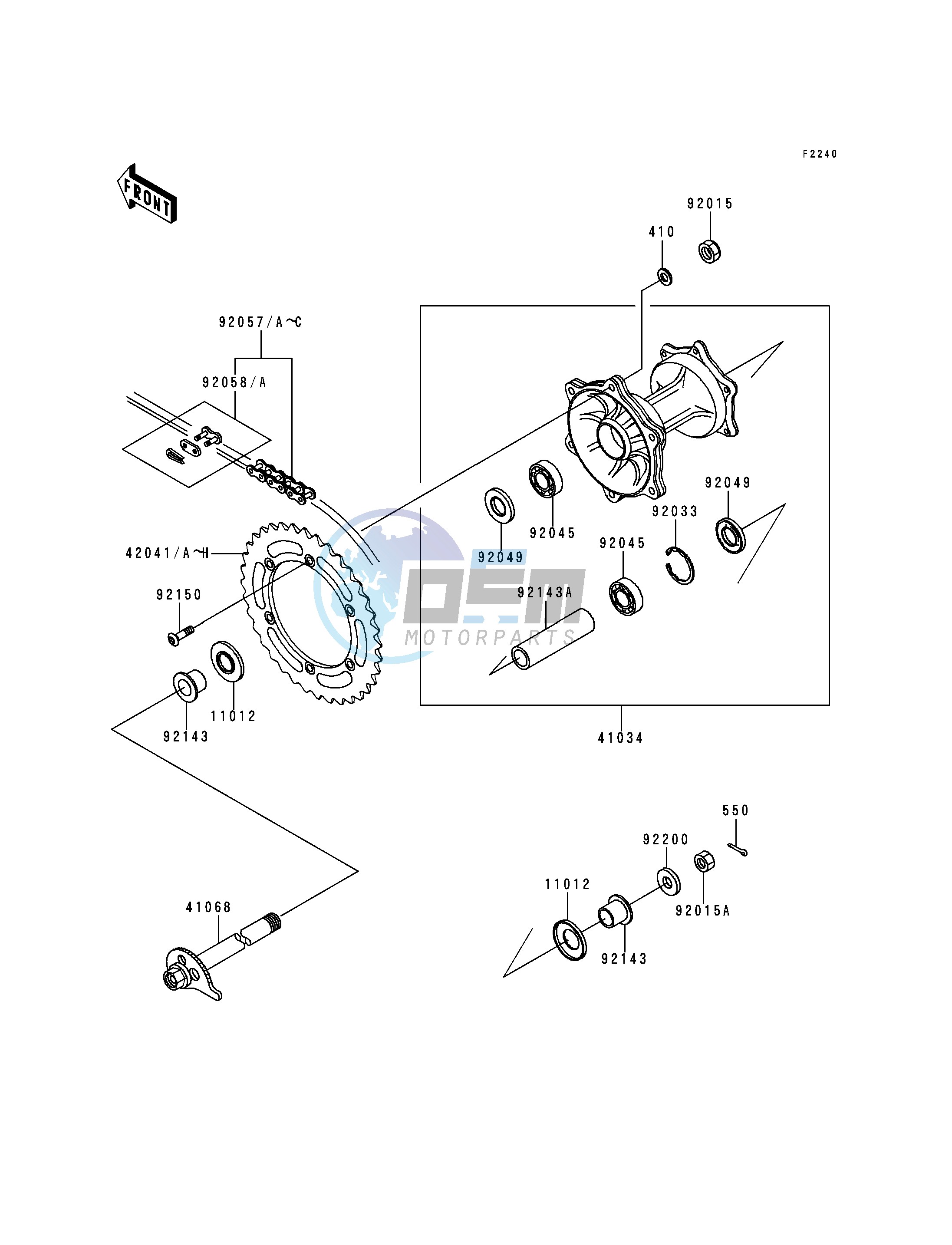 REAR HUB