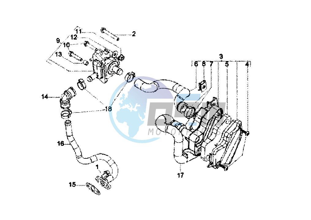 Secondary air system