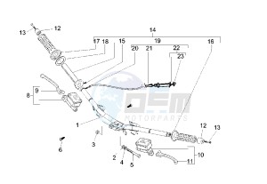 Runner SP 50 drawing Handlebar - Controls