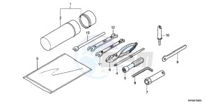 NC750XDH Europe Direct - (ED) drawing FRONT FORK