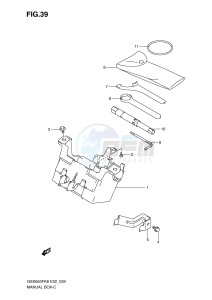 GSX650F (E2) Katana drawing MANUAL BOX