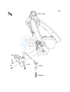 KX450F KX450FCF EU drawing Ignition System