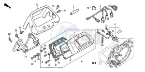 TRX350TM RANCHER drawing METER (TRX350TM-A,2A/FM-A,2A)