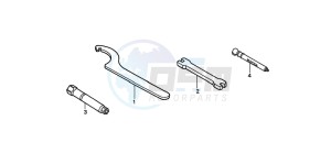 CRF450X drawing TOOLS