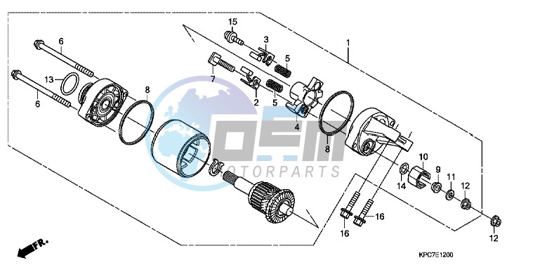 STARTER MOTOR