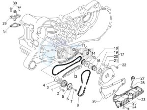 Liberty 50 4t drawing Oil pump