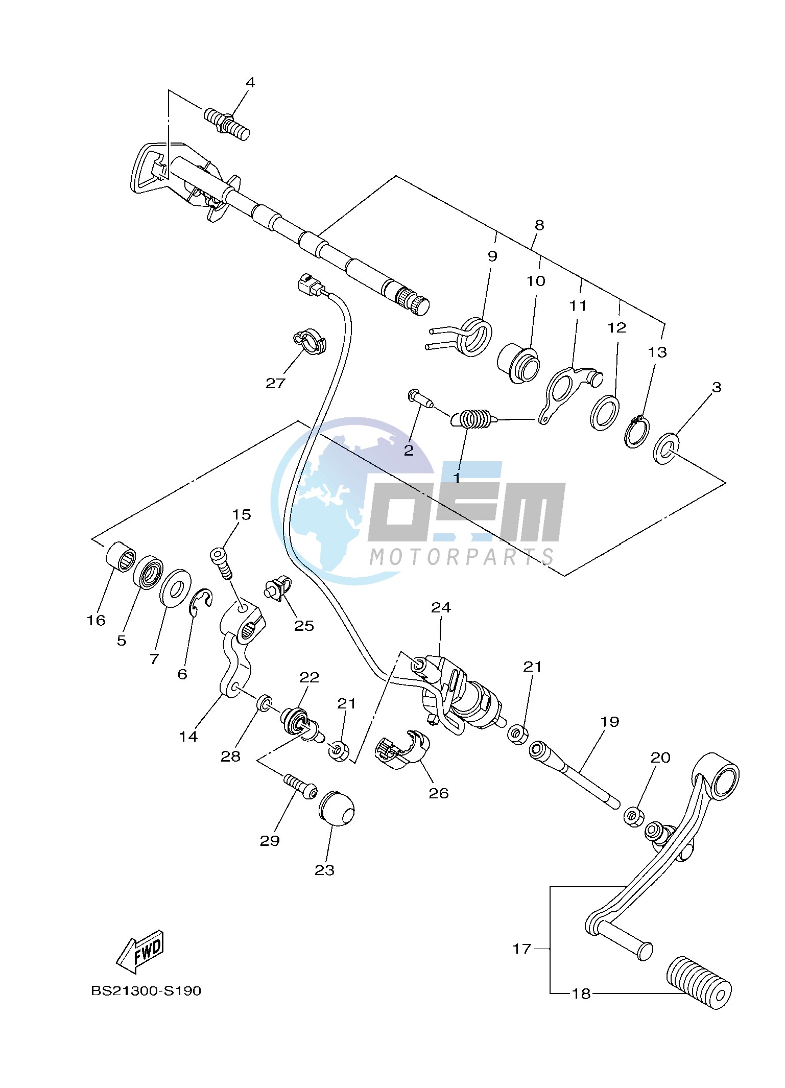 SHIFT SHAFT