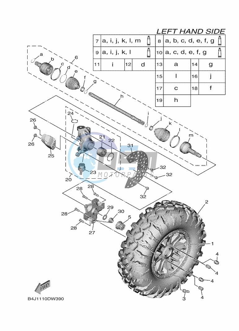 FRONT WHEEL