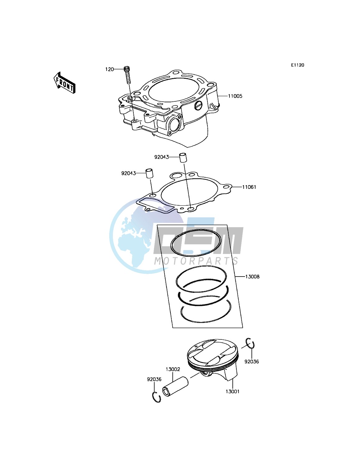 Cylinder/Piston(s)