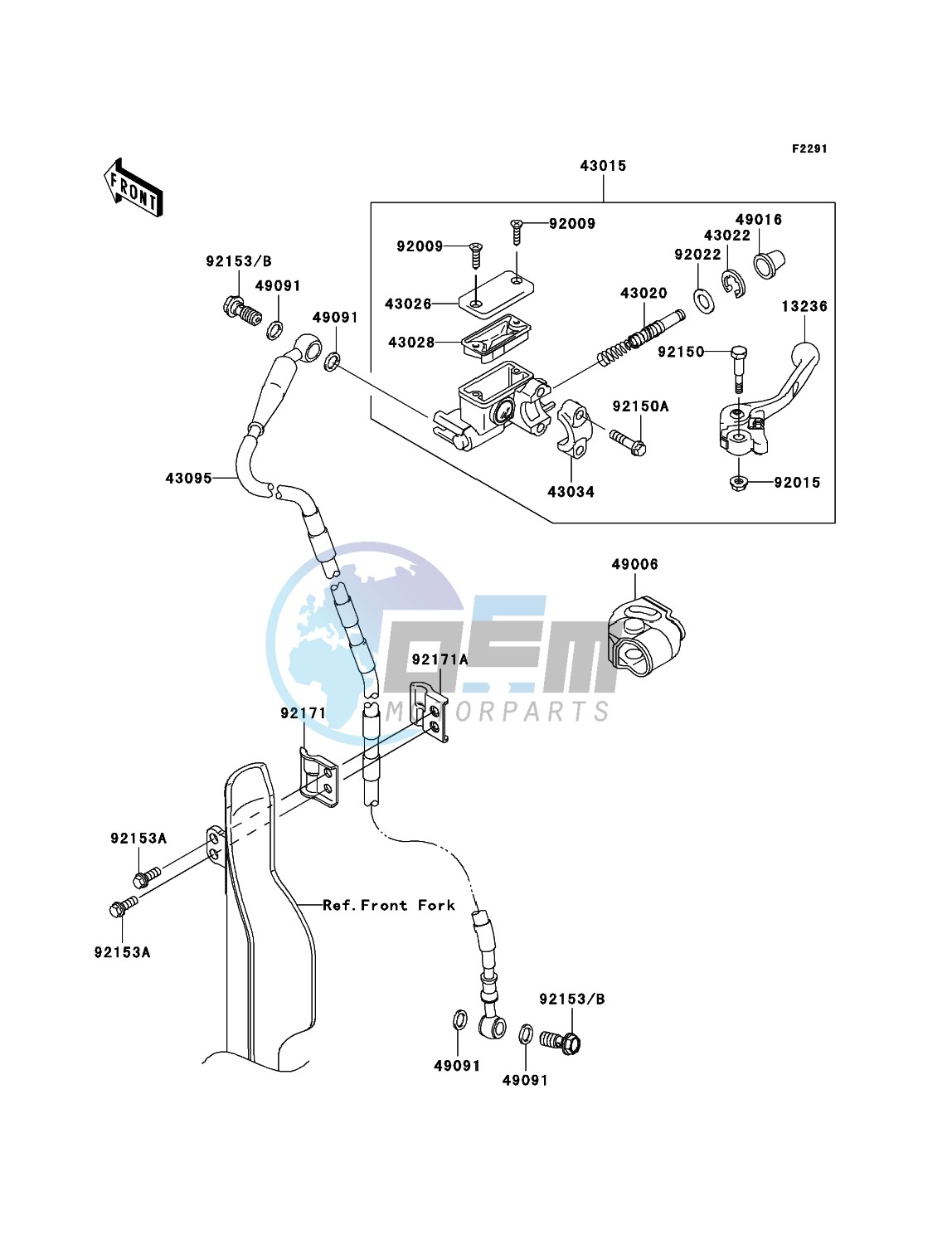 Front Master Cylinder