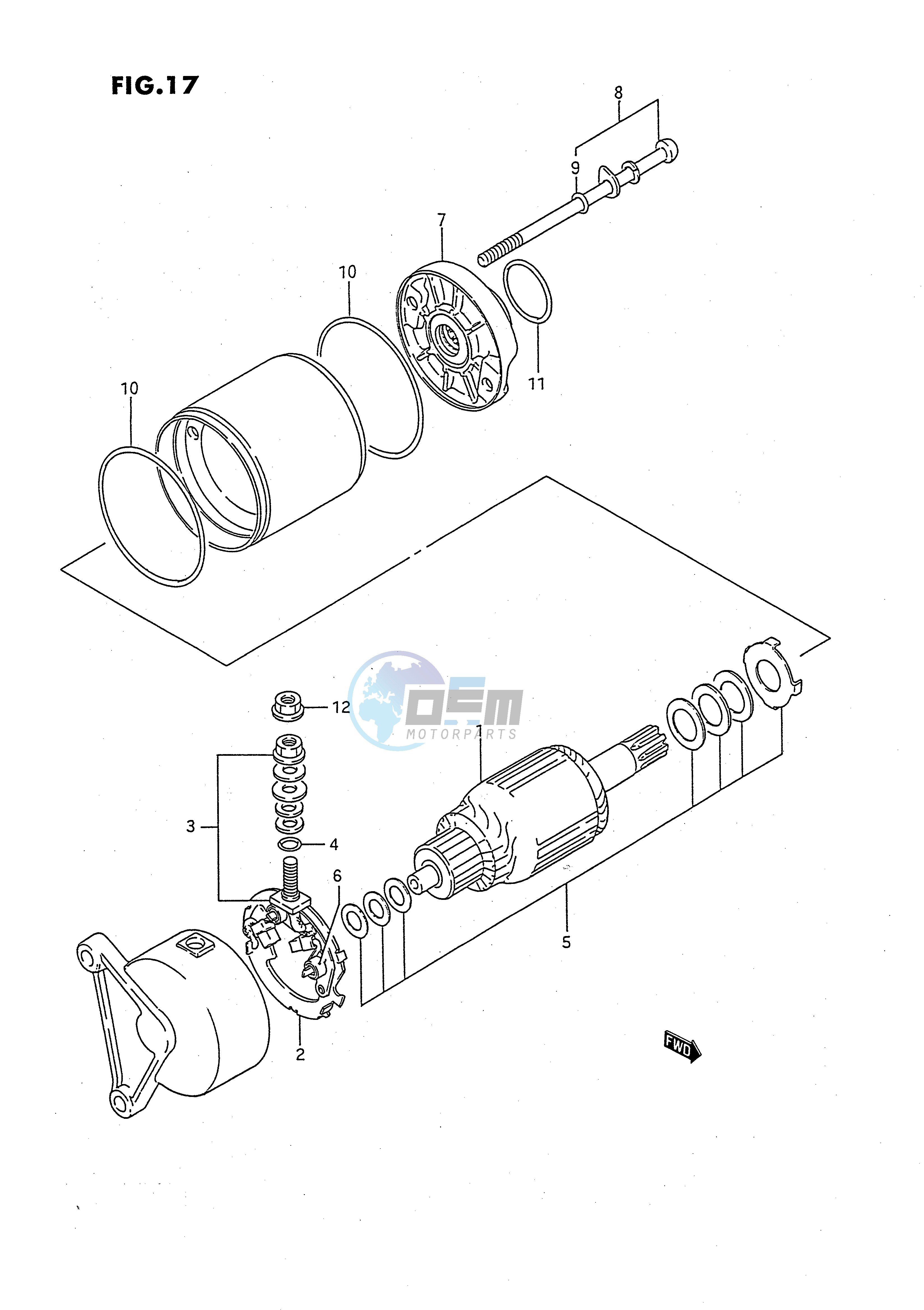 STARTING MOTOR