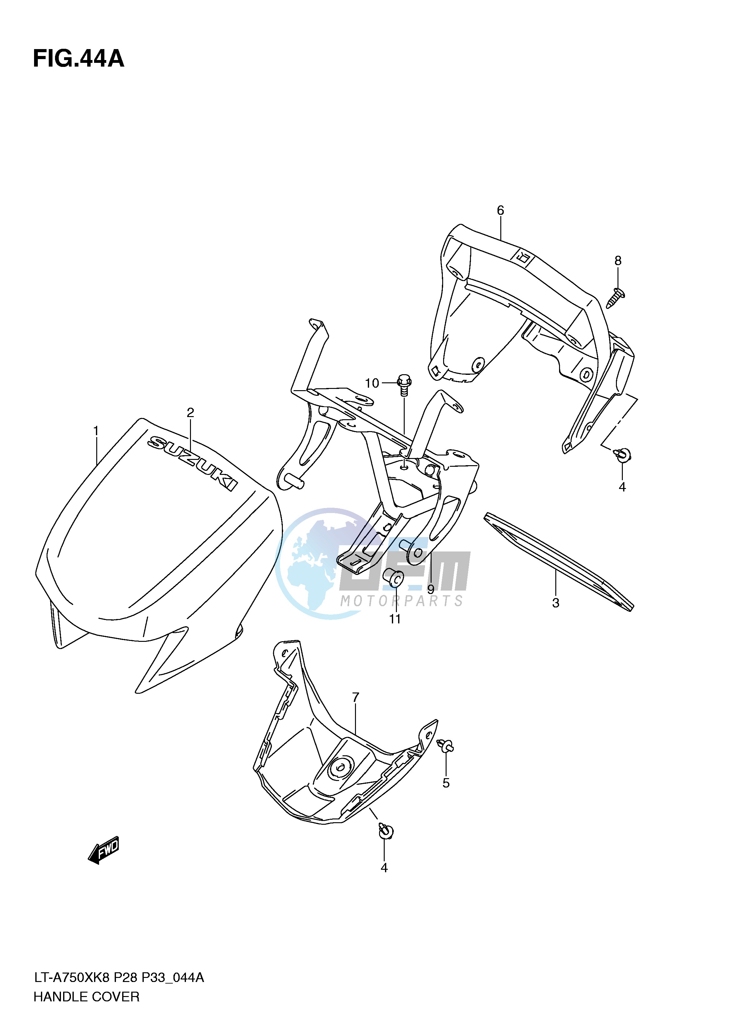 HANDLE COVER (MODEL L0)