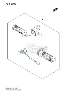 GSX-S 1000 drawing OPTIONAL (GRIP HEATER SET)