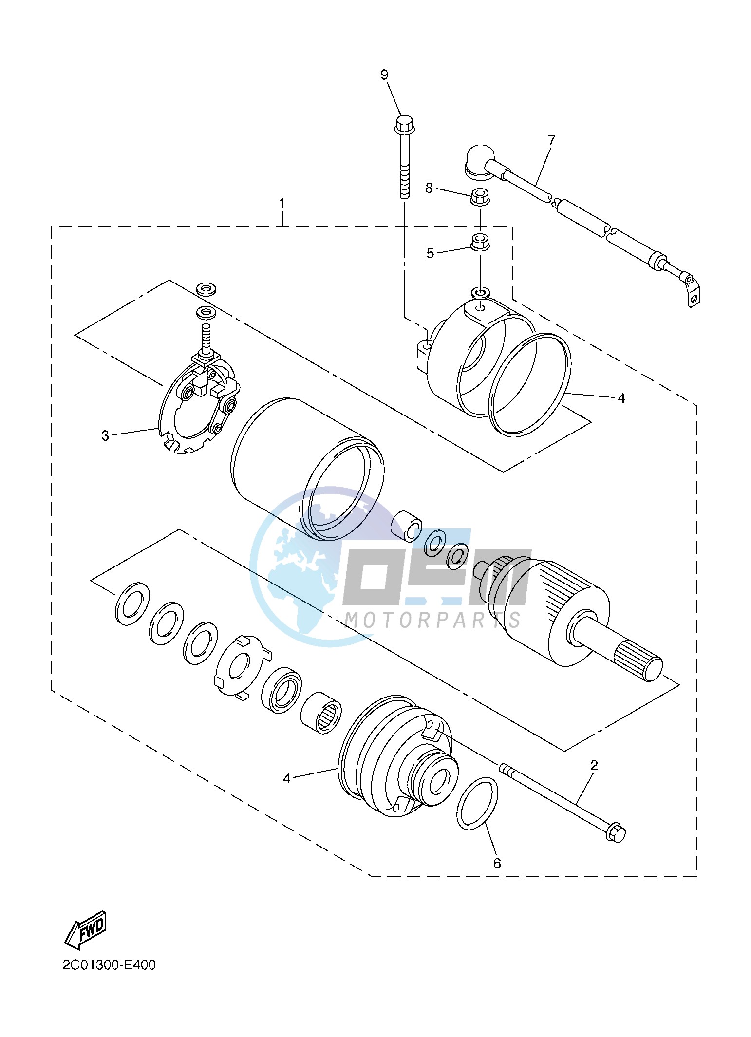 STARTING MOTOR