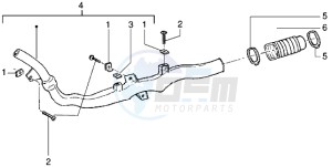 DNA 125 drawing Belt cooling tube