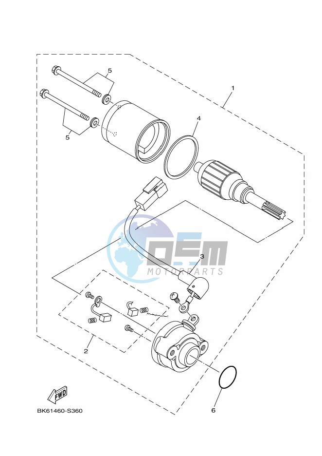 STARTING MOTOR