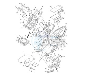 YZF R6 600 drawing FENDER