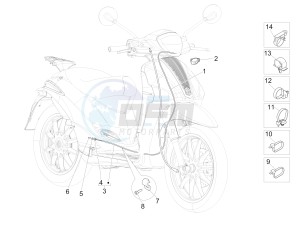 Liberty 125 4t 3v ie e3 (Vietnam ) Vietnam drawing Transmissions