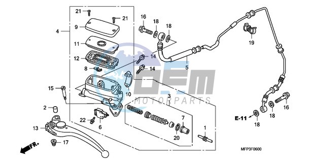 CLUTCH MASTER CYLINDER