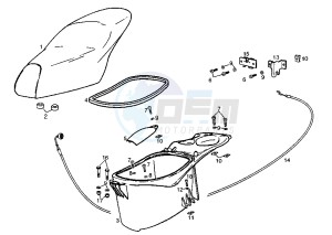 ATLANTIS O2 CITY - 50 cc drawing SEAT