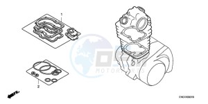 CBR125RW9 France - (F / CMF WH) drawing GASKET KIT A