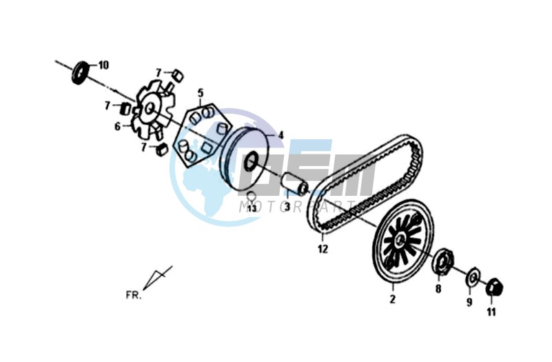 CLUTCH / V BELT