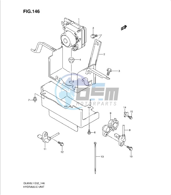 HYDRAULIC UNIT (DL650AL1 E24)