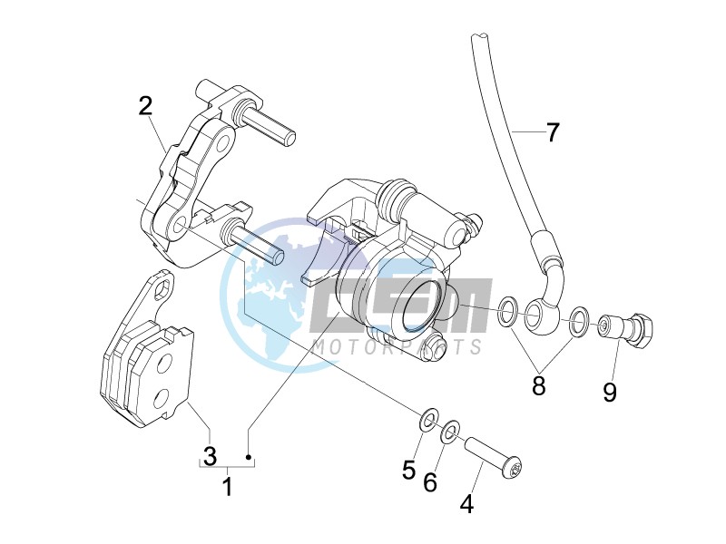 Brakes pipes - Calipers