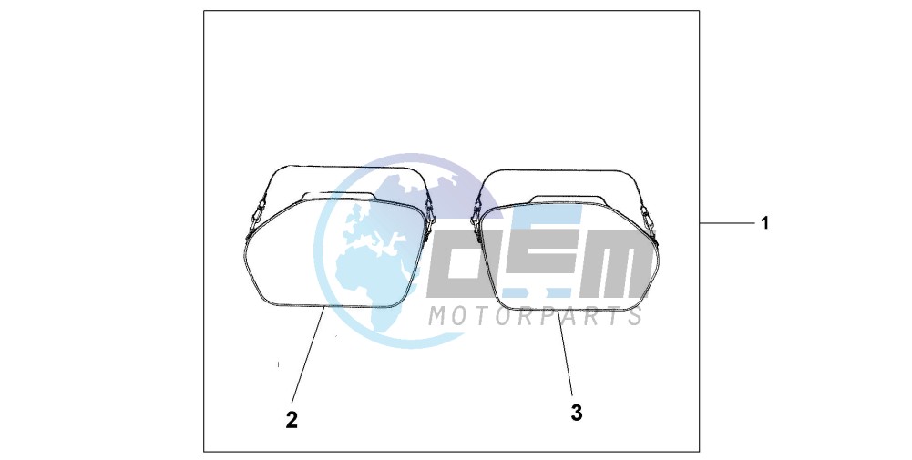 PANNIER INNER BAG SET