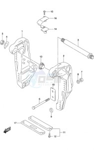 DF 150AP drawing Clamp Bracket