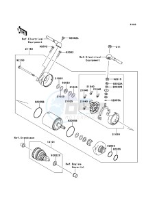 JET_SKI_ULTRA_300LX JT1500JDF EU drawing Starter Motor