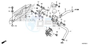 SH300AG TRX250T Europe Direct - (ED) drawing AIR INJECTION SOLENOID VALVE