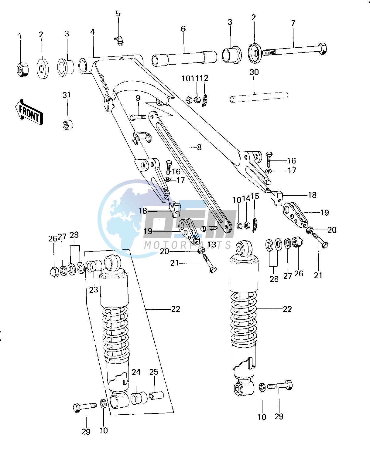 SWING ARM_SHOCK ABSORBERS