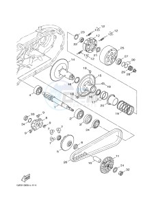 HW151 XENTER 150 (52S2) drawing CLUTCH