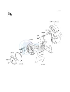 VN 2000 G [VULCAN 2000] (8F-9F) 0G9F drawing CHAIN COVER