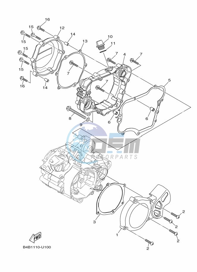 CRANKCASE COVER