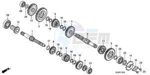 CRF80F9 Mexico - (MX) drawing TRANSMISSION (CRF80F)