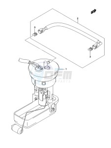 LT-A500X(Z) drawing FUEL PUMP