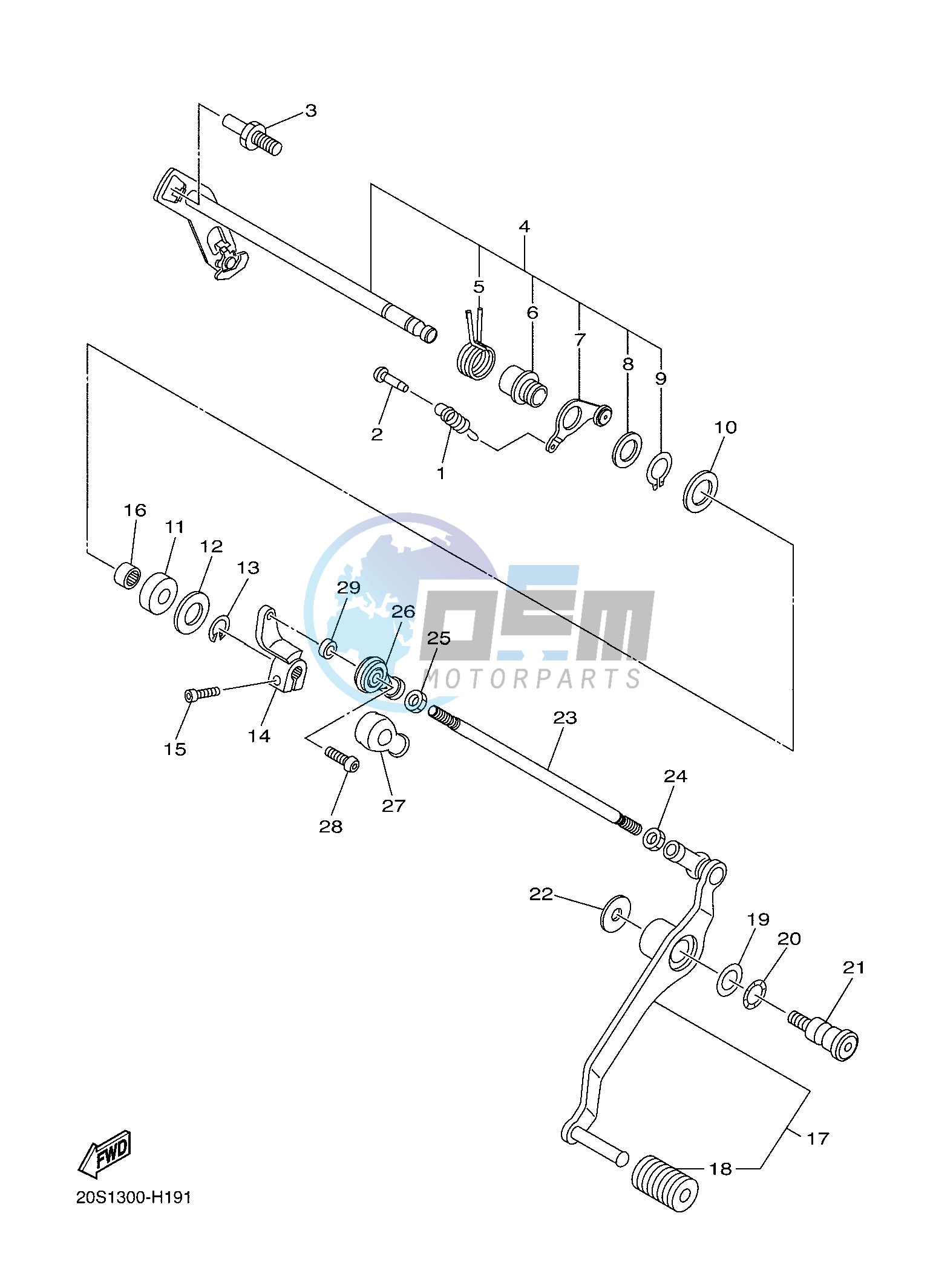 SHIFT SHAFT