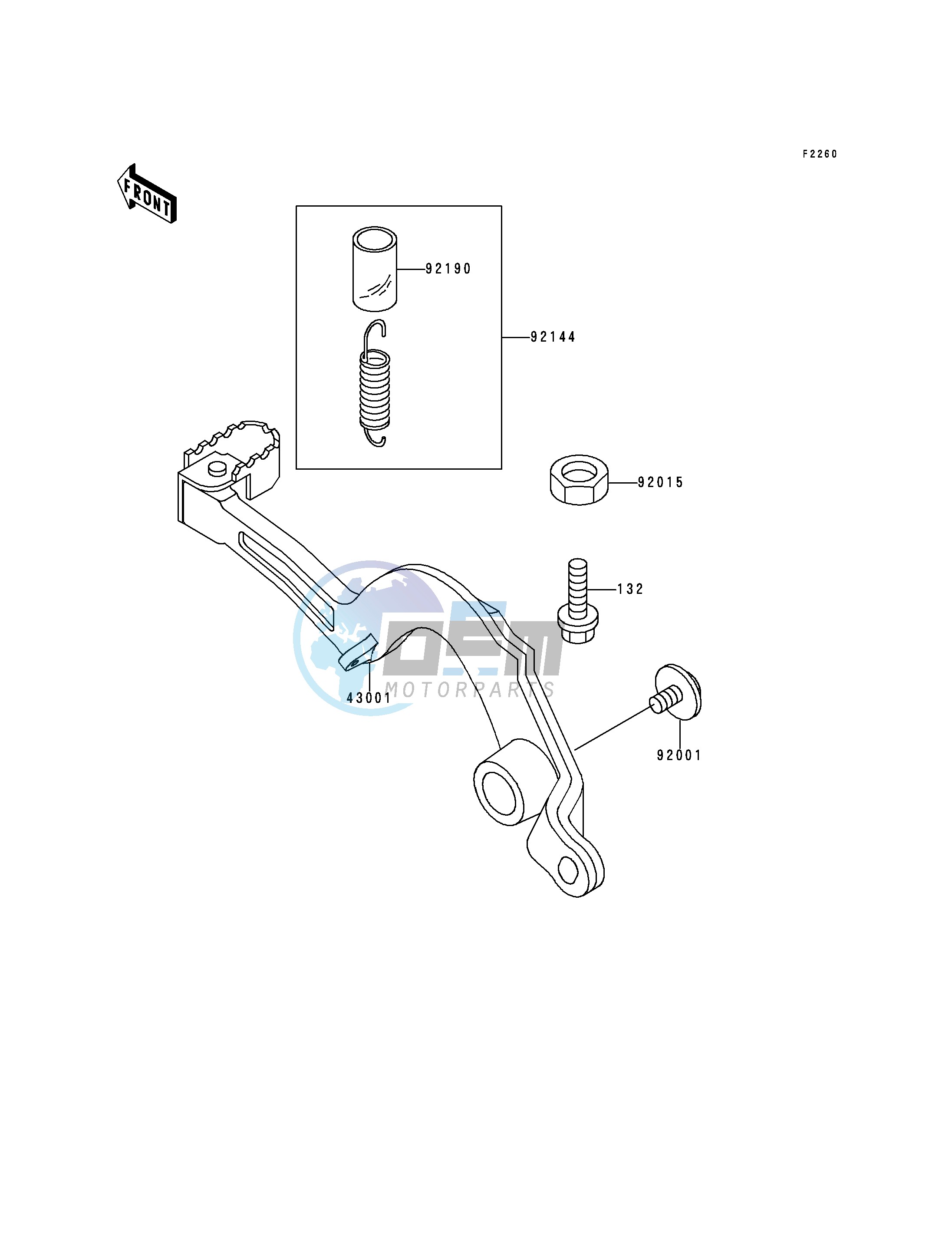 BRAKE PEDAL