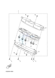 YP400R X-MAX 400 X-MAX (1SDB 1SDB 1SDB) drawing METER