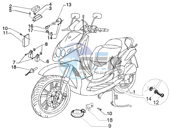 Electrical device - electric horn