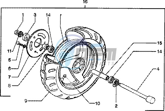 Front wheel