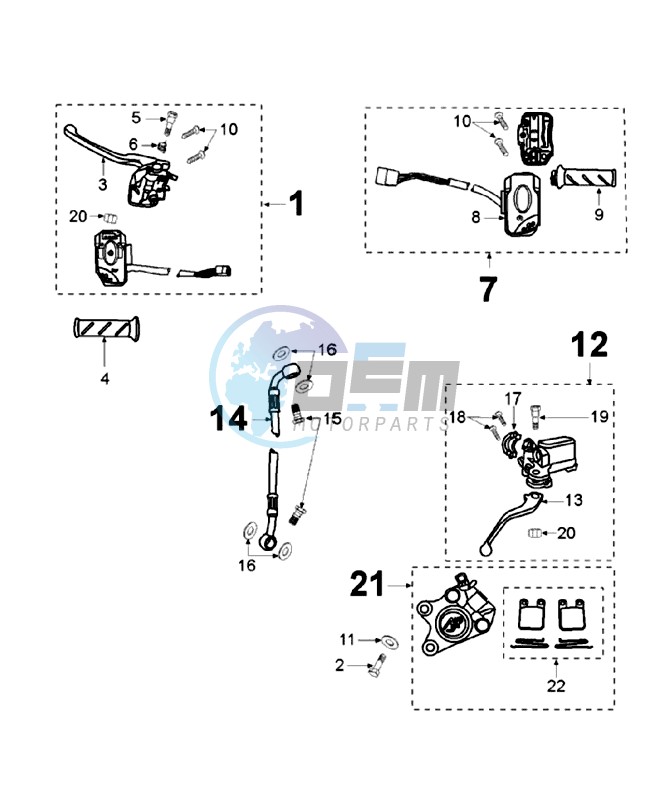 BRAKING SYSTEM AJP SOVEREP