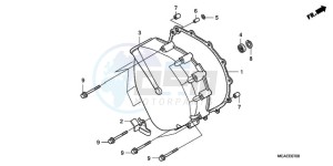 GL18009 Europe Direct - (ED) drawing CLUTCH COVER